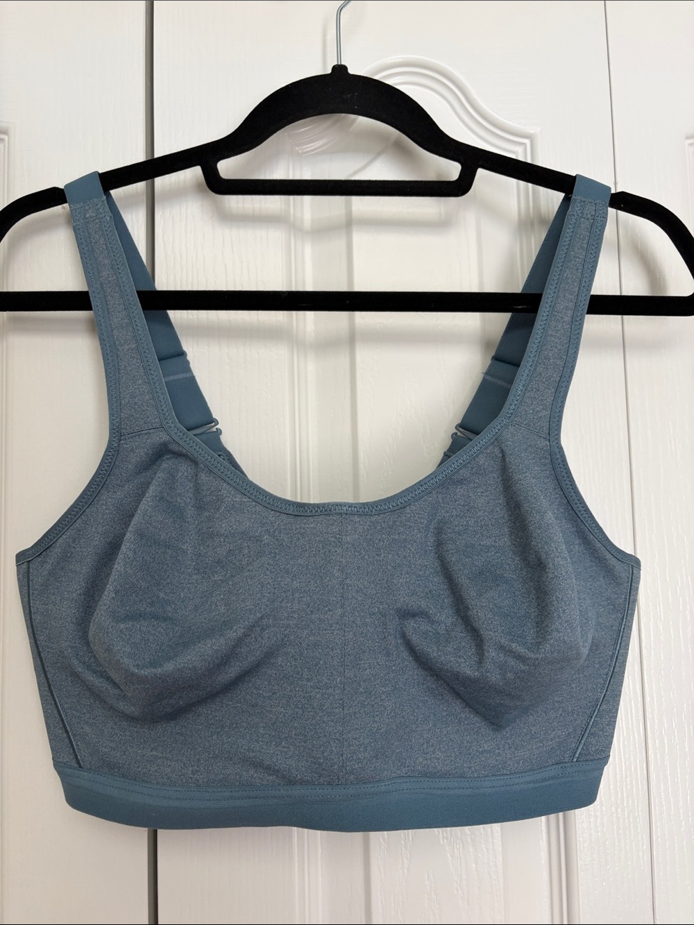Wacoal Brandi Blue Comfort Underwire Sports Bra 36DD